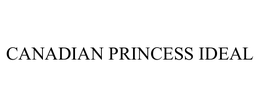 Mark drawing for CANADIAN PRINCESS IDEAL