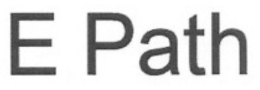 Mark drawing for E PATH
