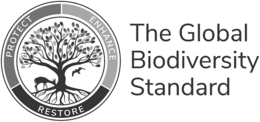 Mark drawing for PROTECT ENHANCE RESTORE THE GLOBAL BIODIVERSITY STANDARD