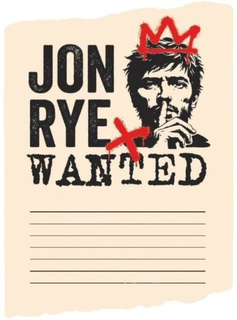 Mark drawing for JON RYE WANTED