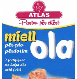 Mark drawing for ATLAS PASION PëR CILëSI MIELL PëR çDO PëRDORIM OLA I FORTIFIKUAR ME HEKUR DHE ACID FOLIK