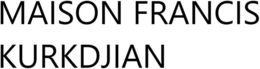 Mark drawing for MAISON FRANCIS KURKDJIAN