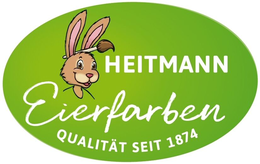 Mark drawing for HEITMANN EIERFARBEN QUALITÄT SEIT 1874