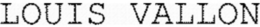 Mark drawing for LOUIS VALLON