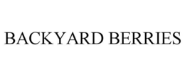 Mark drawing for BACKYARD BERRIES