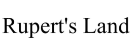 Mark drawing for RUPERT'S LAND