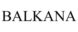Mark drawing for BALKANA