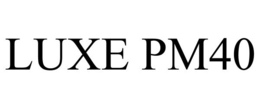 Mark drawing for LUXE PM40
