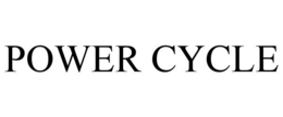 Mark drawing for POWER CYCLE