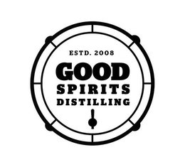 Mark drawing for ESTD. 2008 GOOD SPIRITS DISTILLING