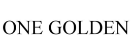 Mark drawing for ONE GOLDEN