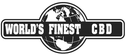 Mark drawing for WORLD'S FINEST CBD