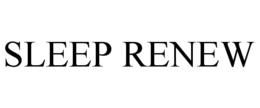 Mark drawing for SLEEP RENEW