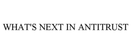 Mark drawing for WHAT'S NEXT IN ANTITRUST
