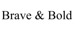 Mark drawing for BRAVE & BOLD