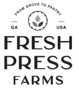 Mark drawing for FROM GROVE TO PANTRY GA USA FRESH PRESS FARMS