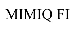 Mark drawing for MIMIQ FI