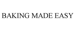 Mark drawing for BAKING MADE EASY
