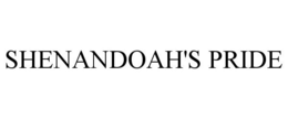 Mark drawing for SHENANDOAH'S PRIDE