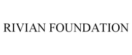 Mark drawing for RIVIAN FOUNDATION