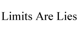 Mark drawing for LIMITS ARE LIES