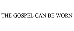 Mark drawing for THE GOSPEL CAN BE WORN