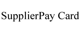 Mark drawing for SUPPLIERPAY CARD