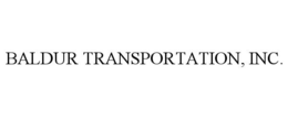 Mark drawing for BALDUR TRANSPORTATION, INC.