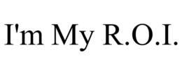 Mark drawing for I'M MY R.O.I.