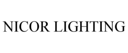 Mark drawing for NICOR LIGHTING