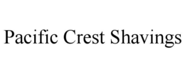 Mark drawing for PACIFIC CREST SHAVINGS