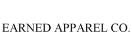 Mark drawing for EARNED APPAREL CO.