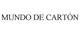 Mark drawing for MUNDO DE CARTÓN