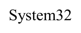 Mark drawing for SYSTEM32