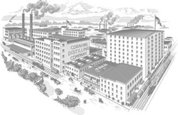 Mark drawing for CORNING DISTILLING COMPANY