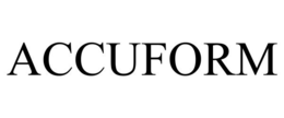 Mark drawing for ACCUFORM