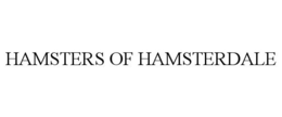 Mark drawing for HAMSTERS OF HAMSTERDALE