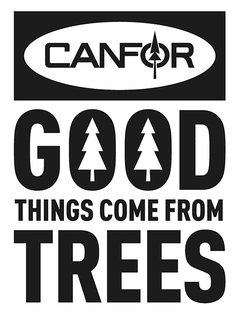 Mark drawing for CANFOR GOOD THINGS COME FROM TREES