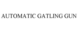 Mark drawing for AUTOMATIC GATLING GUN