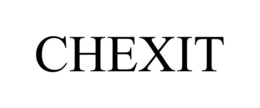 Mark drawing for CHEXIT