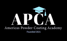 Mark drawing for APCA AMERICAS POWDER COATING ACADEMY FOUNDED 2021