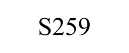 Mark drawing for S259