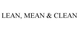 Mark drawing for LEAN, MEAN & CLEAN