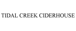 Mark drawing for TIDAL CREEK CIDERHOUSE