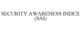 Mark drawing for SECURITY AWARENESS INDEX (SAI)
