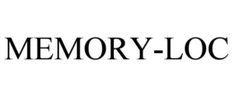 Mark drawing for MEMORY-LOC