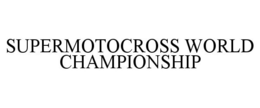Mark drawing for SUPERMOTOCROSS WORLD CHAMPIONSHIP