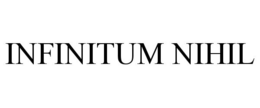 Mark drawing for INFINITUM NIHIL