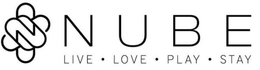 Mark drawing for NUBE LIVE · LOVE · PLAY · STAY