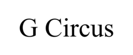 Mark drawing for G CIRCUS